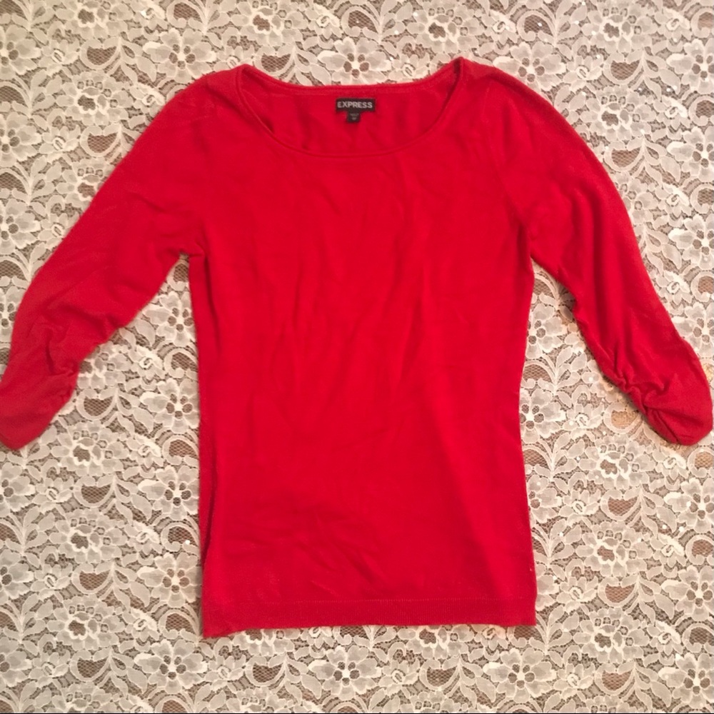 Express Red Sweater